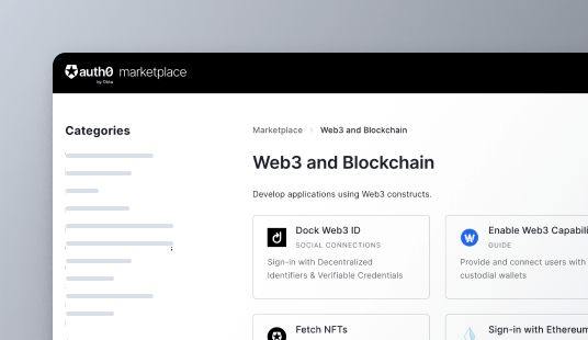 Auth0 Web3 Marketplace